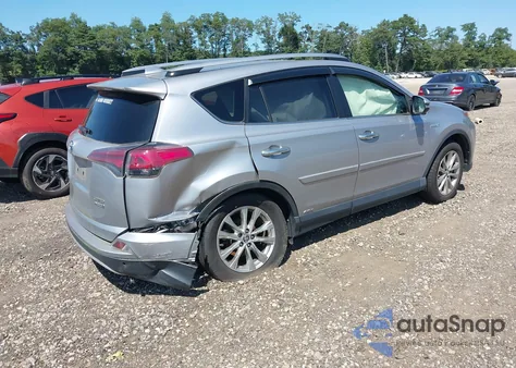 2017 Toyota Rav4 Hybrid Limited from USA, damaged, VIN JTMDJREVXHD067474